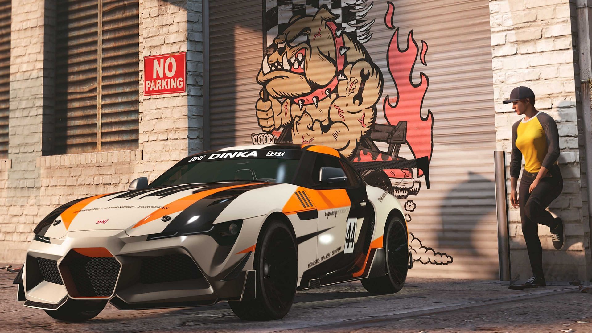 Auto Shop exterior (Image via Rockstar Games)